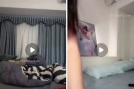 抖音 崽不在呀 付费会议 蜜桃臀健身美女 乳贴 丁字裤勒B