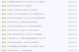 单机游戏资源 中文版+修改补丁 解压即玩